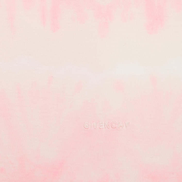 Details for (W) 纪梵希 x 迪士尼小鹿斑比粉色扎染印花圆领T恤 BW709Y3YFT-149