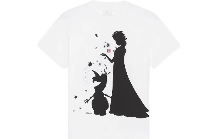 (Women) Givenchy Disney SS22 Princess Print White  Graphic Tee BW709Y3ZAU-100 圖 2