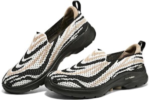 (W) Skechers GO WALK 6 x DVF 'Negro Blanco' 124631-ZBA Lookbook (W) Skechers GO WALK 6 x DVF 'Negro Blanco' 124631-ZBA