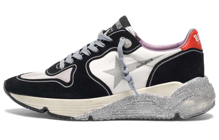 (Women) Golden Goose 'Black White Glossy Sole' G35WS963.D5