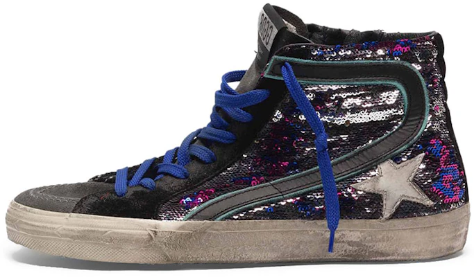 (W) 골든구스 블루 스팽글 (Golden Goose Blue Spangle) G35WS595.A40 Buy (W) 골든구스 블루 스팽글 (Golden Goose Blue Spangle) G35WS595.A40