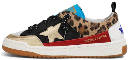 (Women) Golden Goose 'Leopard Print Gold Star' F35WS602.A9 (Women) Golden Goose 'Leopard Print Gold Star' F35WS602.A9