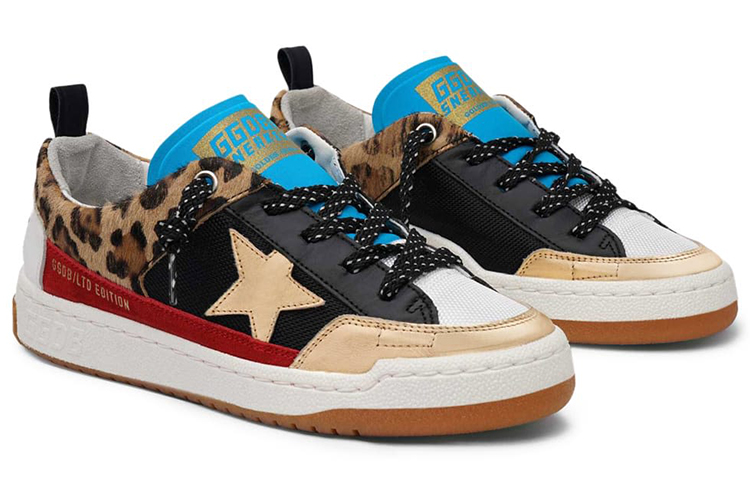 (W) Golden Goose 'Leopard Print Gold Star' 圖 2