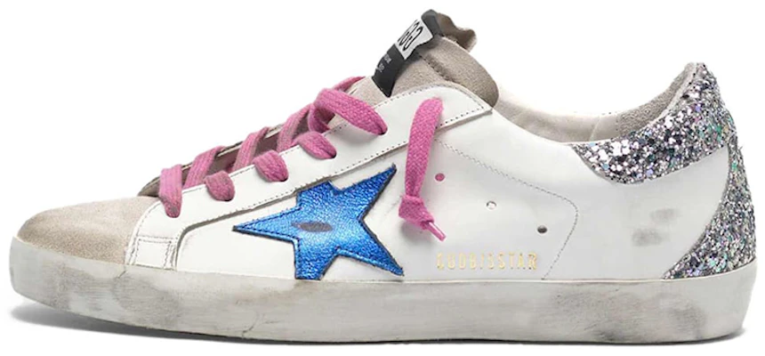 (W) Golden Goose 'Talón Brillante Estrella Metálica Blanca' G35WS590.P10 Buy (W) Golden Goose 'Talón Brillante Estrella Metálica Blanca' G35WS590.P10