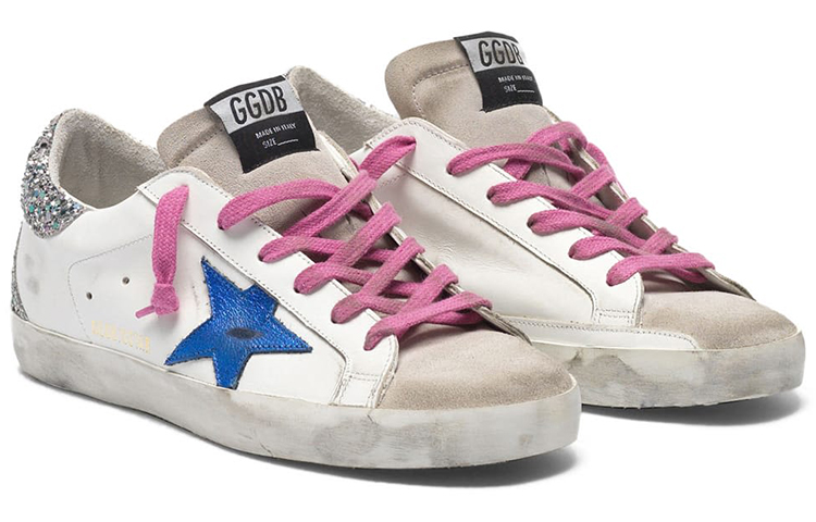 (W) Golden Goose 'Metallic Star Glitter Heel White' 圖 2