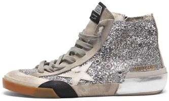 (Women) Golden Goose 'Silver Glitter' G35WS591.C37 (Women) Golden Goose 'Silver Glitter' G35WS591.C37
