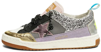 (Women) Golden Goose 'Silver Star Mesh Detail' G36WS602.A3 (Women) Golden Goose 'Silver Star Mesh Detail' G36WS602.A3