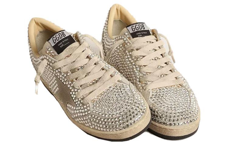 (W) Golden Goose Ball Star 'Beige Black Distressed' 圖 3
