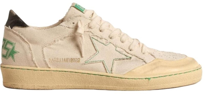 (W) Golden Goose Ball Star 'Beige Hijau' GWF00327.F004540.11496 Order (W) Golden Goose Ball Star 'Beige Hijau' GWF00327.F004540.11496