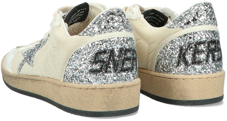 (Women) Golden Goose Ball Star 'Beige Leather and Nylon' GWF00117.F004149.10414 Shop (Women) Golden Goose Ball Star 'Beige Leather and Nylon' GWF00117.F004149.10414