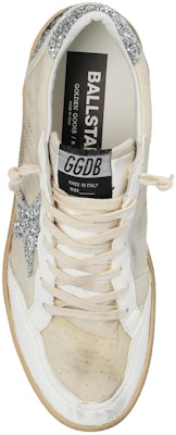 (Women) Golden Goose Ball Star 'Beige Leather and Nylon' GWF00117.F004149.10414 Purchase (Women) Golden Goose Ball Star 'Beige Leather and Nylon' GWF00117.F004149.10414