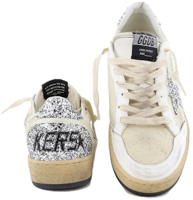 (Women) Golden Goose Ball Star 'Beige Leather and Nylon' GWF00117.F004149.10414 Details for (Women) Golden Goose Ball Star 'Beige Leather and Nylon' GWF00117.F004149.10414