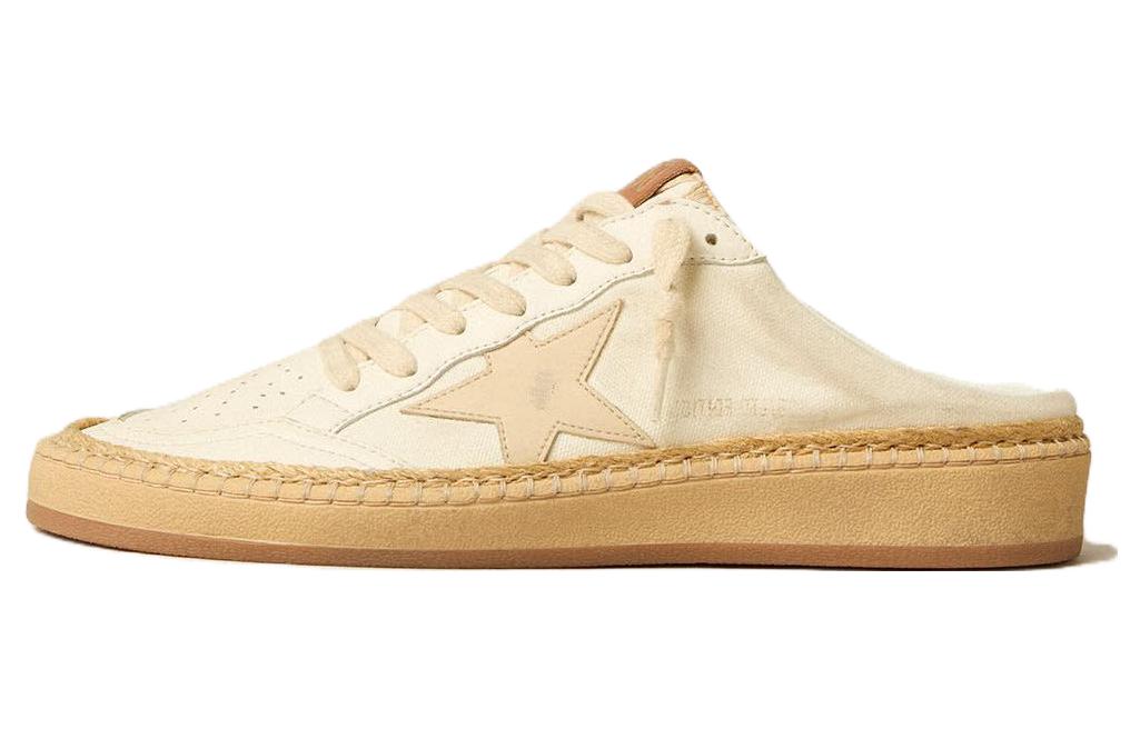 (W) Golden Goose Ball Star 'Beige Mule'
