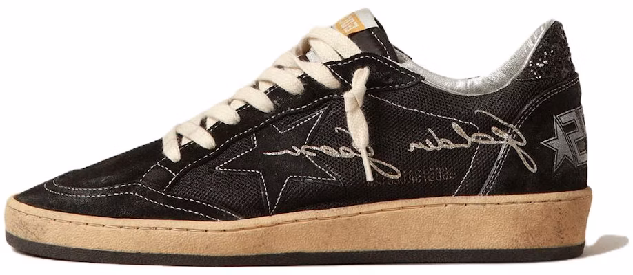 (Women) Golden Goose Ball Star 'Black Leather Low-Top' GWF00117.F004040.90100 Buy (Women) Golden Goose Ball Star 'Black Leather Low-Top' GWF00117.F004040.90100