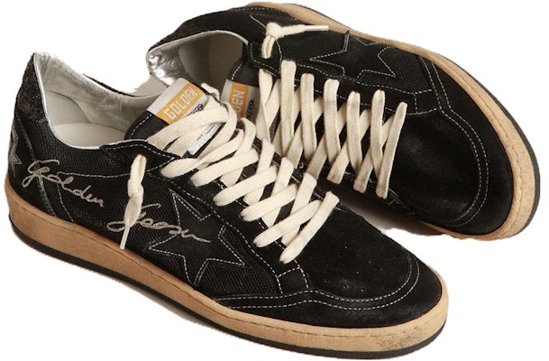 (Women) Golden Goose Ball Star 'Black Leather Low-Top' GWF00117.F004040.90100 Lookbook (Women) Golden Goose Ball Star 'Black Leather Low-Top' GWF00117.F004040.90100