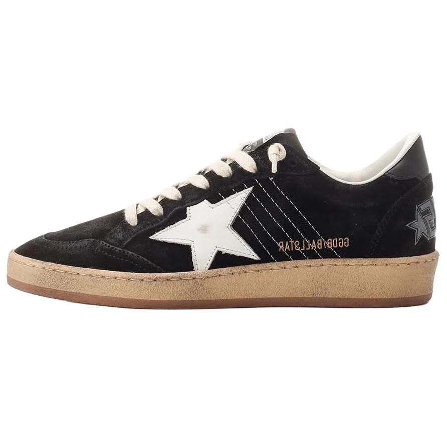 (Women) Golden Goose Ball Star 'Black Low-Top' GWF00117.F003246.80203