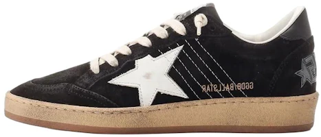 (Women) Golden Goose Ball Star 'Black Low-Top' GWF00117.F003246.80203 (Women) Golden Goose Ball Star 'Black Low-Top' GWF00117.F003246.80203