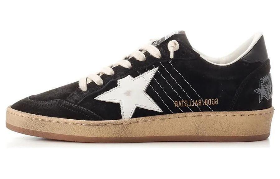 (Women) Golden Goose Ball Star 'Black Low-Top' GWF00117.F003246.80203
