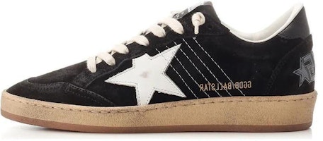 (Women) Golden Goose Ball Star 'Black Low-Top' GWF00117.F003246.80203 (Women) Golden Goose Ball Star 'Black Low-Top' GWF00117.F003246.80203