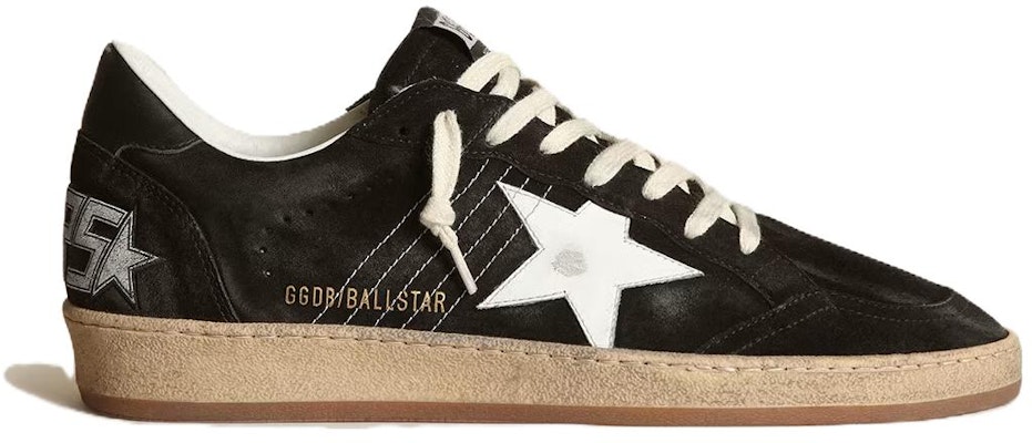 (W) Golden Goose Ball Star 'Hitam Rendah-Atas' GWF00117.F003246.80203 Order (W) Golden Goose Ball Star 'Hitam Rendah-Atas' GWF00117.F003246.80203