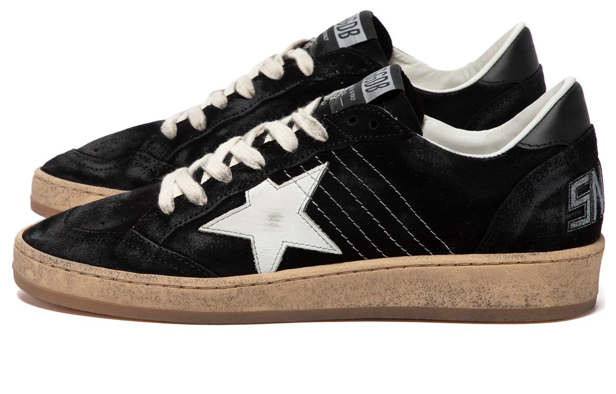 Lookbook (W) 골든구스 볼스타 블랙 로우탑 (Golden Goose Ball Star Black Low-top) GWF00117.F003246.80203