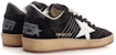 (W) Golden Goose Ball Star 'Hitam Rendah-Atas' GWF00117.F003246.80203