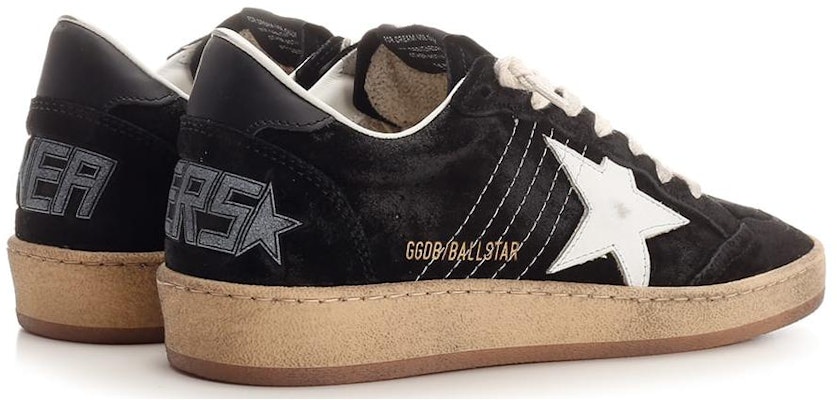 (W) Golden Goose Ball Star 'Hitam Low-Top' Sepatu Sneakers GWF00117.F003246.80203 Shop (W) Golden Goose Ball Star 'Hitam Low-Top' Sepatu Sneakers GWF00117.F003246.80203