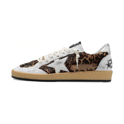 (W) Golden Goose Ball Star 'Black White Brown'