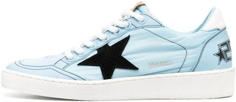 (Women) Golden Goose Ball Star 'Blue Calf Leather Low-Top' GWF00117.F004392.50770 (Women) Golden Goose Ball Star 'Blue Calf Leather Low-Top' GWF00117.F004392.50770