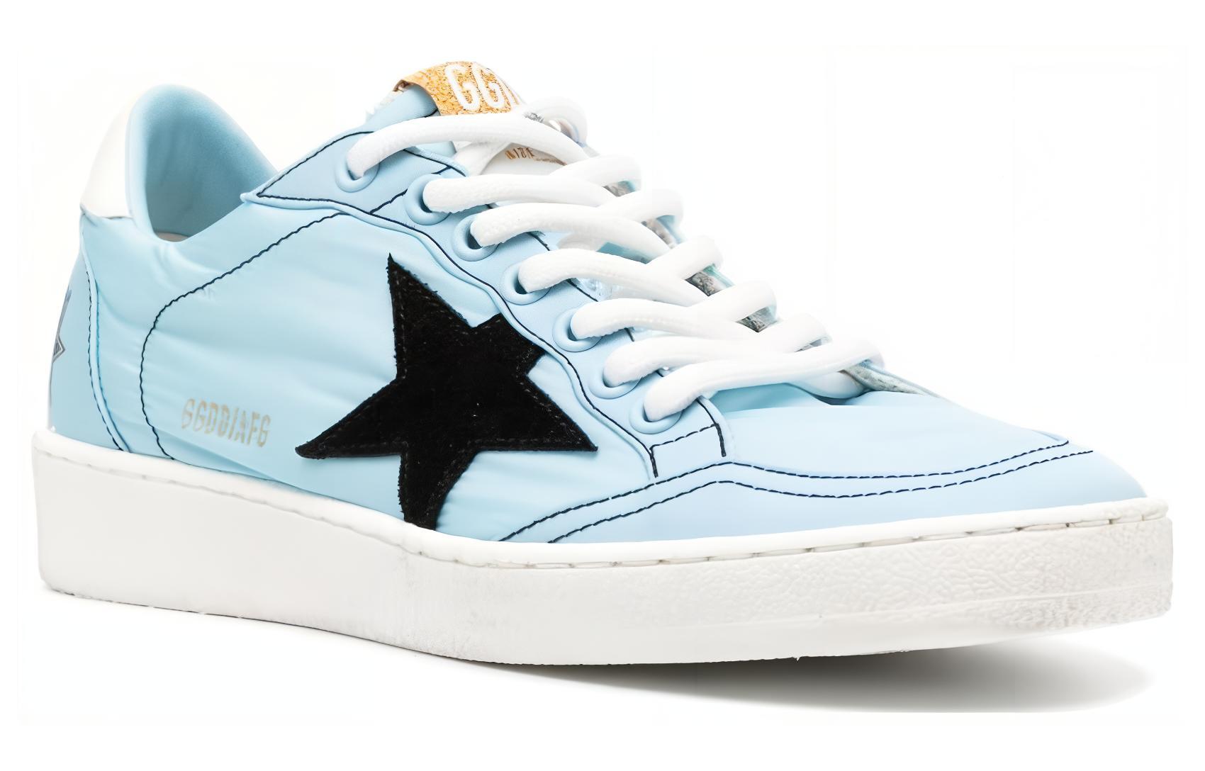 Order (Women) Golden Goose Ball Star 'Blue Calf Leather Low-Top' GWF00117.F004392.50770
