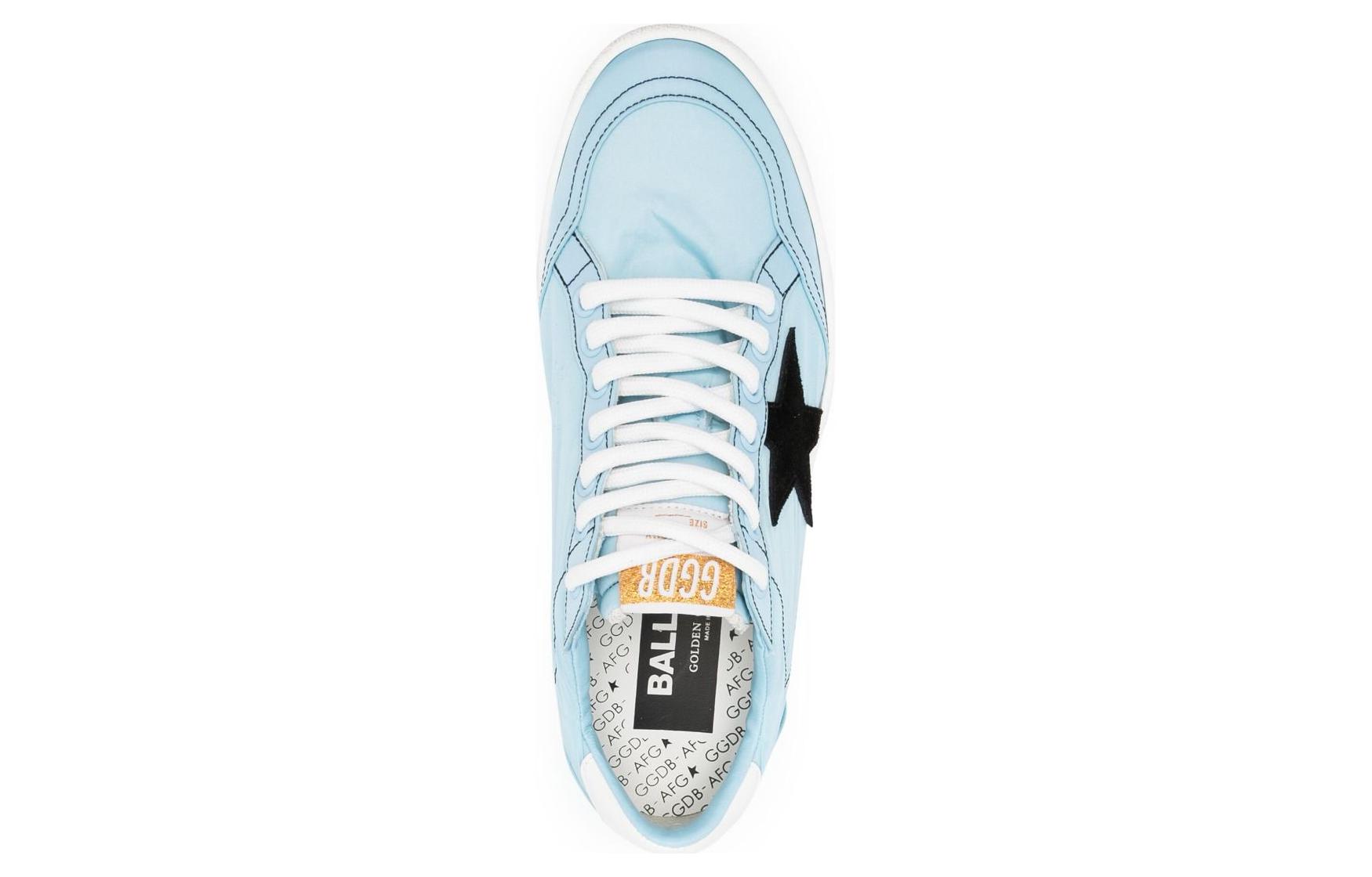 Lookbook (W) Golden Goose Ball Star 'Cuero Azul Zapatillas Bajas' GWF00117.F004392.50770