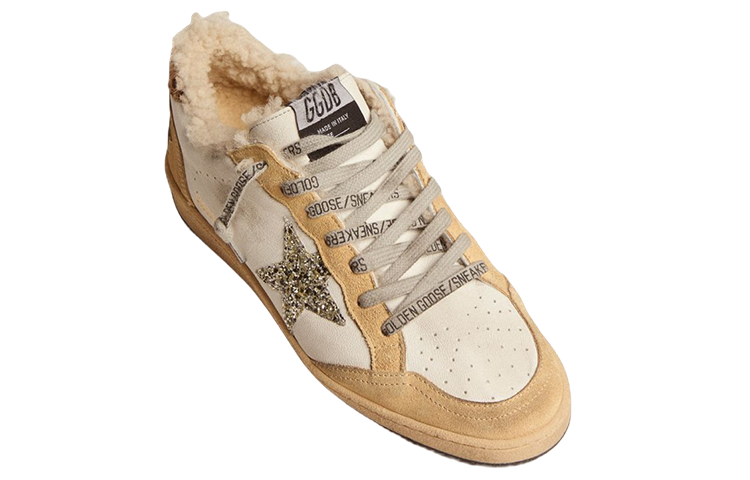 Lookbook (W) 金鹅 Ball Star '棕色时尚低帮' GWF00117.F002594.81542