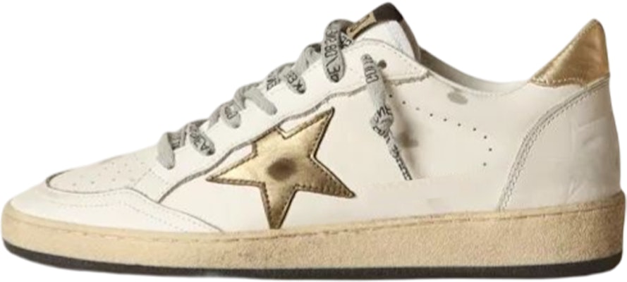 (Women) Golden Goose Ball Star 'Distressed White' GWF00117.F000783.80608 Buy (Women) Golden Goose Ball Star 'Distressed White' GWF00117.F000783.80608