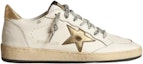 Order (W) Golden Goose Ball Star 'Distressed White' Putih Kusam GWF00117.F000783.80608