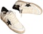 (W) Golden Goose Ball Star 'Putih Hitam Usang' GWF00117.F003771.10283