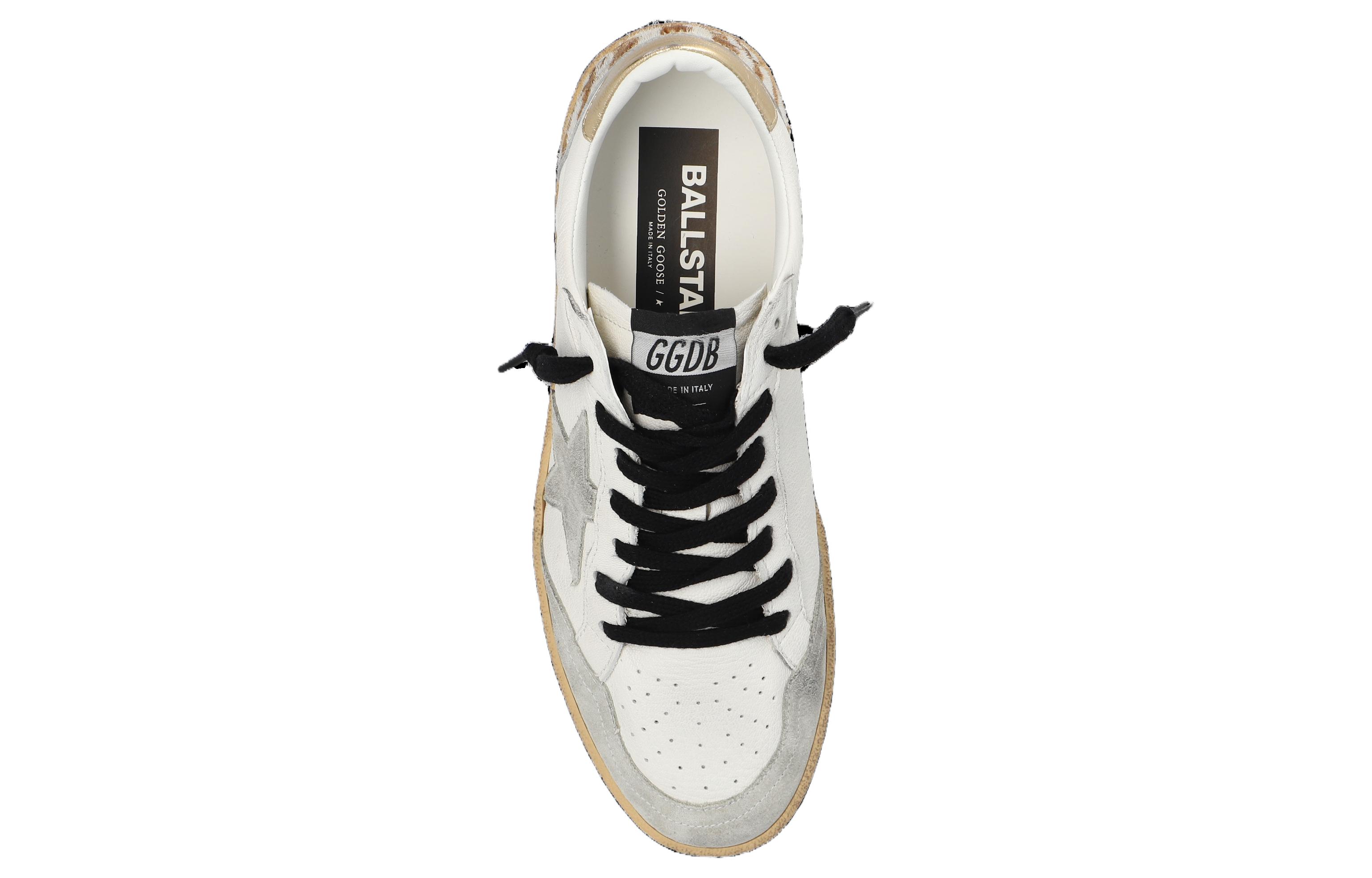 (W) Golden Goose Ball Star 'Distressed White Grey' 圖 6