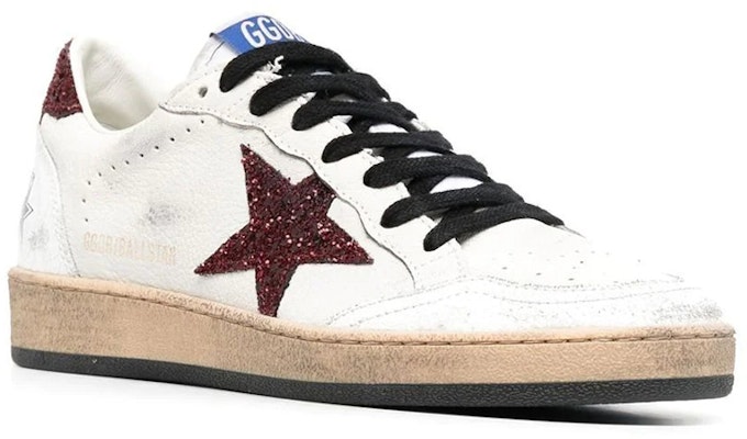 (W) Golden Goose Ball Star 'Kulit Putih Kasar' GWF00117.F003222.10360 Order (W) Golden Goose Ball Star 'Kulit Putih Kasar' GWF00117.F003222.10360