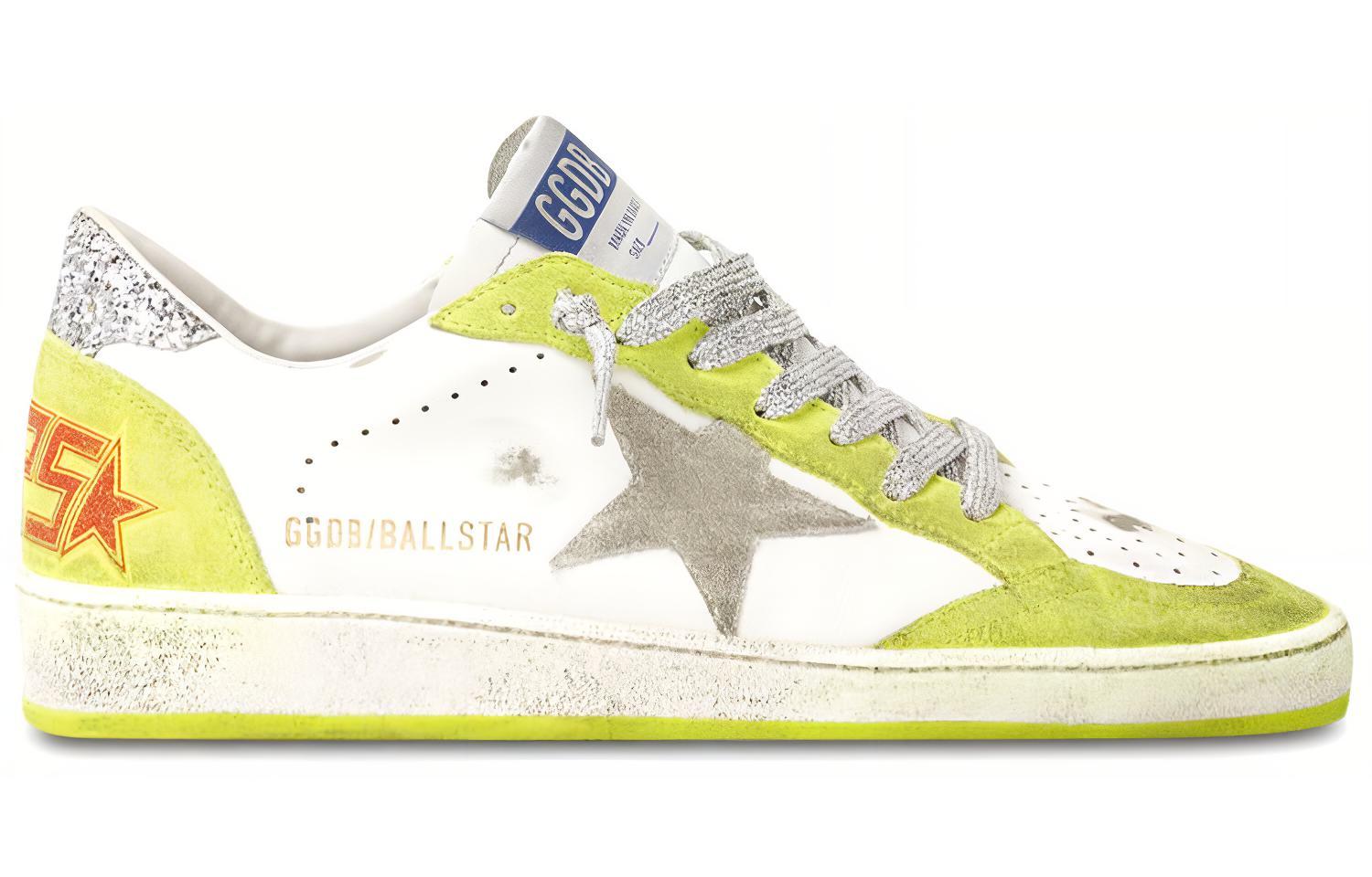 Order (W) 골든구스 볼스타 '화이트 옐로우' (빈티지) GWF00117.F001095.80829