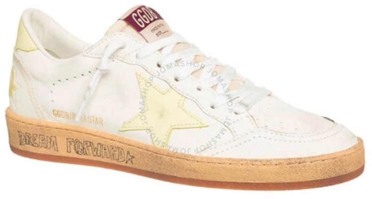 (W) 골든구스 볼스타 '빈티지 화이트 옐로우' (Golden Goose Ball Star 'Vintage White Yellow') GWF00117.F004151.11388 Lookbook (W) 골든구스 볼스타 '빈티지 화이트 옐로우' (Golden Goose Ball Star 'Vintage White Yellow') GWF00117.F004151.11388