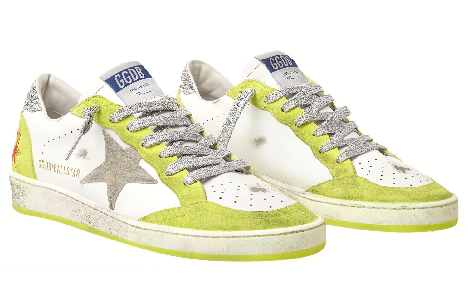 Lookbook (W) 골든구스 볼스타 '화이트 옐로우' (빈티지) GWF00117.F001095.80829