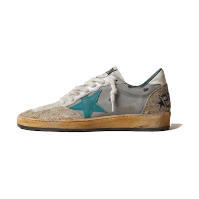 (W) Golden Goose Ball Star 'Green Nylon'