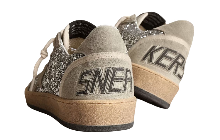 Shop (W) Golden Goose Ball Star 灰色亮片版 GWF00117.F003992.70136