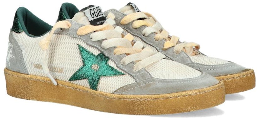 (W) Golden Goose Ball Star 'Abu Putih' GWF00117.F004176.10630 Lookbook (W) Golden Goose Ball Star 'Abu Putih' GWF00117.F004176.10630