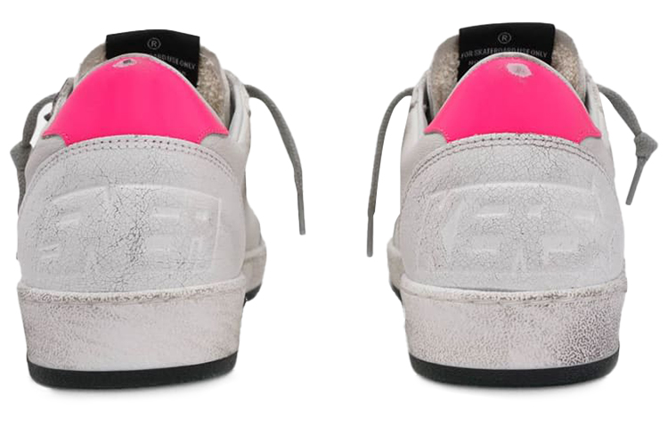 Lookbook (W) Golden Goose Ball Star 'Bintang Leopard Putih Ekor Pink' G36WS592.A34