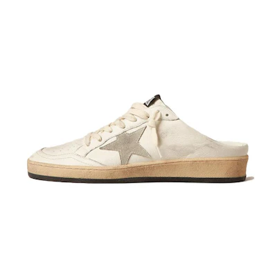 (W) Golden Goose Ball Star 'Light Grey'