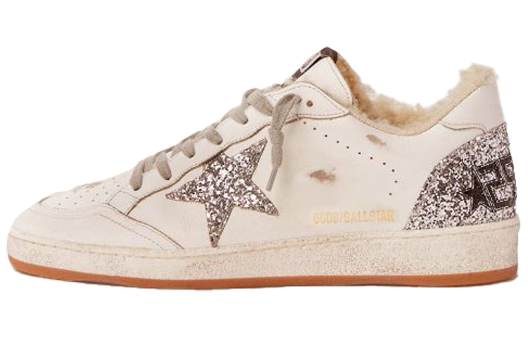(Women) Golden Goose Ball Star 'Silver White' GWF00117.F000967.80185