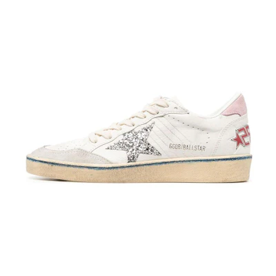 (W) Golden Goose Ball Star 'Silver White'