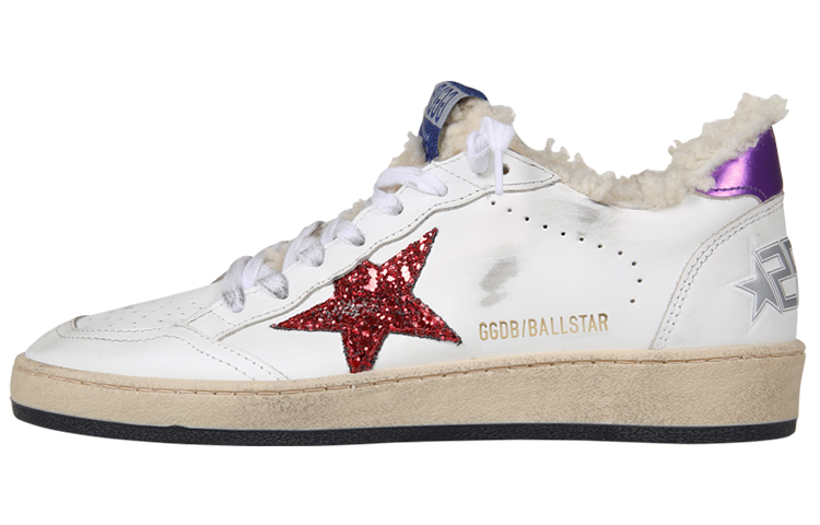 (W) Golden Goose Ball Star 'White'