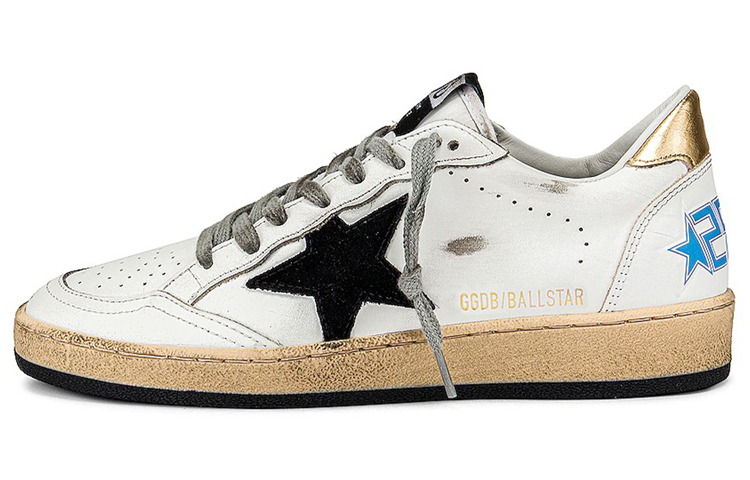 (Women) Golden Goose Ball Star 'White Black' GWF00117.F000184.10235