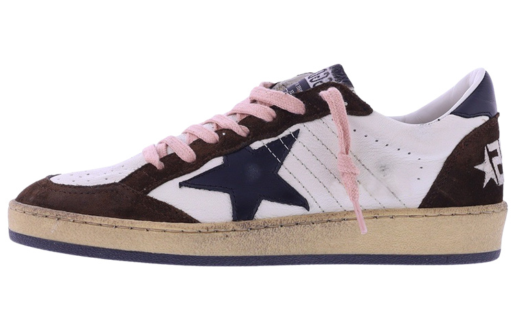 (Women) Golden Goose Ball Star 'White Black Brown' GWF00117.F004123.10815